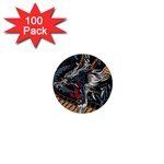 Dragon Snake Legend Japanese Mythology 1  Mini Buttons (100 pack) 