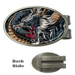 Dragon Snake Legend Japanese Mythology Money Clips (Oval) 