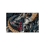 Dragon Snake Legend Japanese Mythology Sticker (Rectangular)