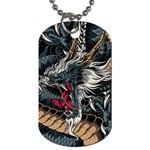 Dragon Snake Legend Japanese Mythology Dog Tag (One Side)