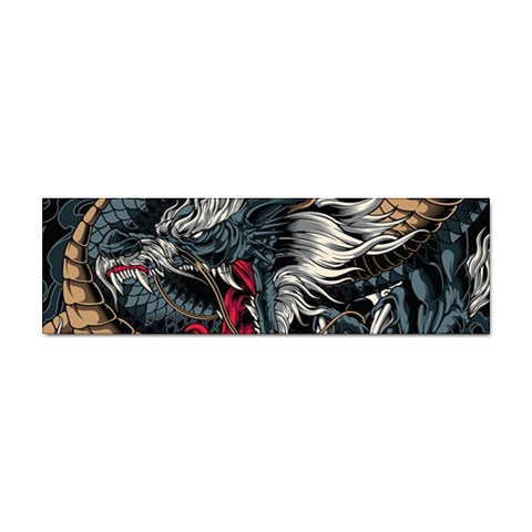 Dragon Snake Legend Japanese Mythology Sticker Bumper (10 pack) from ArtsNow.com Front