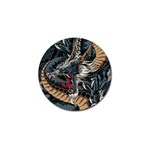 Dragon Snake Legend Japanese Mythology Golf Ball Marker (4 pack)