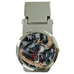 Dragon Snake Legend Japanese Mythology Money Clip Watches