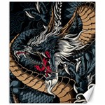 Dragon Snake Legend Japanese Mythology Canvas 20  x 24 