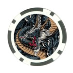 Dragon Snake Legend Japanese Mythology Poker Chip Card Guard