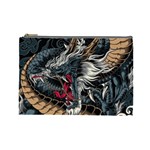 Dragon Snake Legend Japanese Mythology Cosmetic Bag (Large)