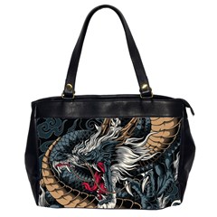 Dragon Snake Legend Japanese Mythology Oversize Office Handbag (2 Sides) from ArtsNow.com Front