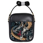 Dragon Snake Legend Japanese Mythology Girls Sling Bag