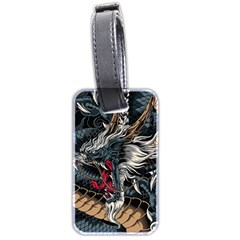 Dragon Snake Legend Japanese Mythology Luggage Tag (two sides) from ArtsNow.com Front