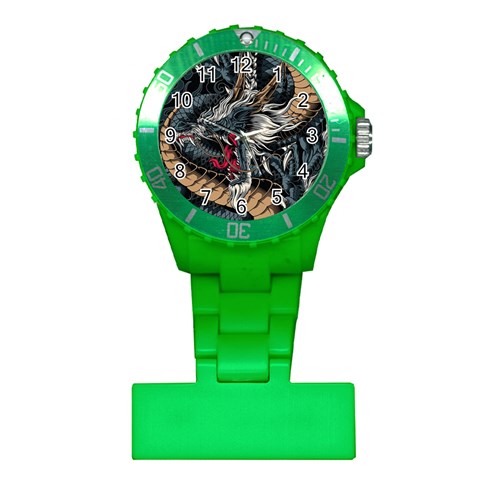 Dragon Snake Legend Japanese Mythology Plastic Nurses Watch from ArtsNow.com Front