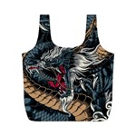 Dragon Snake Legend Japanese Mythology Full Print Recycle Bag (M)