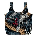 Dragon Snake Legend Japanese Mythology Full Print Recycle Bag (L)