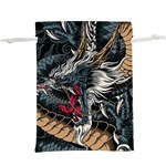 Dragon Snake Legend Japanese Mythology Lightweight Drawstring Pouch (XL)