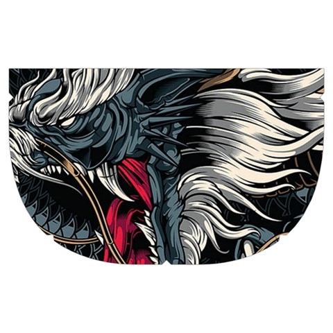 Dragon Snake Legend Japanese Mythology Make Up Case (Medium) from ArtsNow.com Side Right