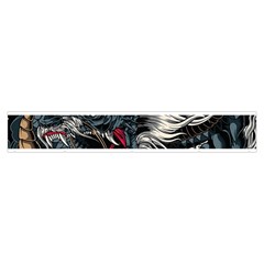 Dragon Snake Legend Japanese Mythology Make Up Case (Medium) from ArtsNow.com Zipper Back