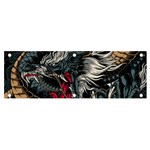 Dragon Snake Legend Japanese Mythology Banner and Sign 6  x 2 