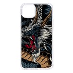 Dragon Snake Legend Japanese Mythology iPhone 14 Plus TPU UV Print Case