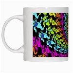 3d Grateful Dead 90 s Neon Dancing Bears White Mug