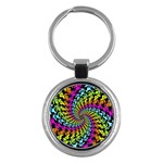 3d Grateful Dead 90 s Neon Dancing Bears Key Chain (Round)