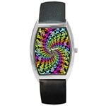 3d Grateful Dead 90 s Neon Dancing Bears Barrel Style Metal Watch