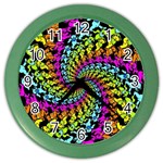 3d Grateful Dead 90 s Neon Dancing Bears Color Wall Clock