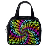 3d Grateful Dead 90 s Neon Dancing Bears Classic Handbag (One Side)