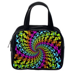 3d Grateful Dead 90 s Neon Dancing Bears Classic Handbag (Two Sides) from ArtsNow.com Back