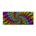 3d Grateful Dead 90 s Neon Dancing Bears Hand Towel