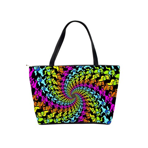 3d Grateful Dead 90 s Neon Dancing Bears Classic Shoulder Handbag from ArtsNow.com Back