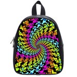 3d Grateful Dead 90 s Neon Dancing Bears School Bag (Small)