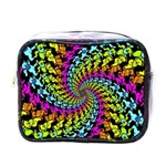 3d Grateful Dead 90 s Neon Dancing Bears Mini Toiletries Bag (One Side)