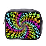 3d Grateful Dead 90 s Neon Dancing Bears Mini Toiletries Bag (Two Sides)