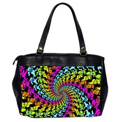 3d Grateful Dead 90 s Neon Dancing Bears Oversize Office Handbag (2 Sides) from ArtsNow.com Back