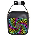 3d Grateful Dead 90 s Neon Dancing Bears Girls Sling Bag