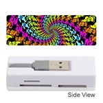 3d Grateful Dead 90 s Neon Dancing Bears Memory Card Reader (Stick)