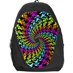 3d Grateful Dead 90 s Neon Dancing Bears Backpack Bag