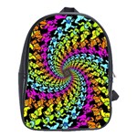 3d Grateful Dead 90 s Neon Dancing Bears School Bag (XL)