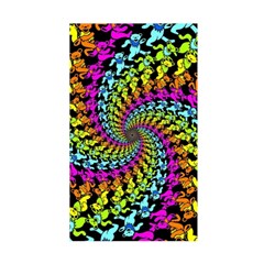 3d Grateful Dead 90 s Neon Dancing Bears Duvet Cover Double Side (Single Size) from ArtsNow.com Front