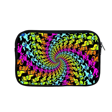 3d Grateful Dead 90 s Neon Dancing Bears Apple MacBook Pro 13  Zipper Case from ArtsNow.com Front