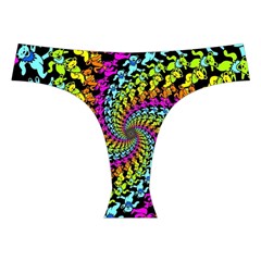 3d Grateful Dead 90 s Neon Dancing Bears Cross Back Hipster Bikini Set from ArtsNow.com Front Under