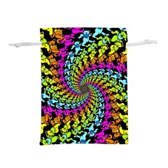 3d Grateful Dead 90 s Neon Dancing Bears Lightweight Drawstring Pouch (M) from ArtsNow.com Front