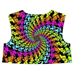 3d Grateful Dead 90 s Neon Dancing Bears Kids  Midi Sailor Dress from ArtsNow.com Back Top