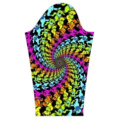 3d Grateful Dead 90 s Neon Dancing Bears Kids  Midi Sailor Dress from ArtsNow.com Sleeve Right