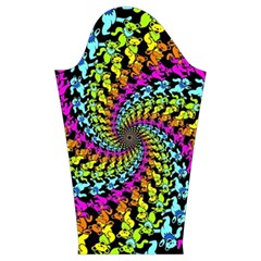 3d Grateful Dead 90 s Neon Dancing Bears Kids  Midi Sailor Dress from ArtsNow.com Sleeve Left