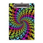 3d Grateful Dead 90 s Neon Dancing Bears A5 Acrylic Clipboard