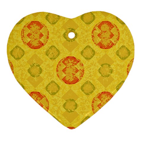 Art Pattern Design Background Ornament (Heart) from ArtsNow.com Front