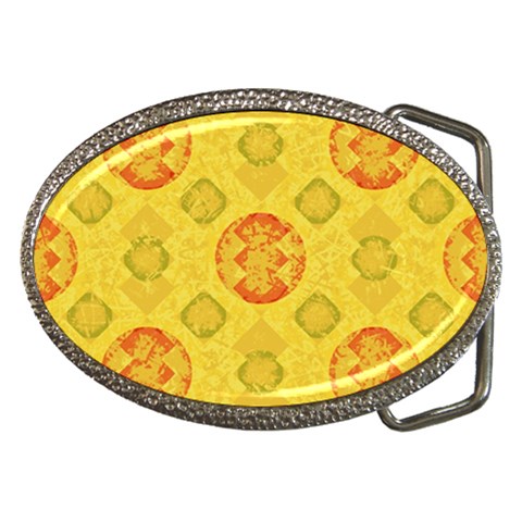 Art Pattern Design Background Belt Buckles from ArtsNow.com Front