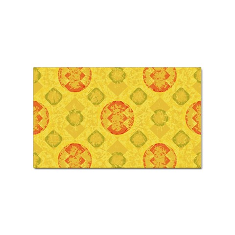 Art Pattern Design Background Sticker Rectangular (100 pack) from ArtsNow.com Front