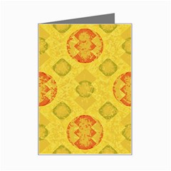 Art Pattern Design Background Mini Greeting Card from ArtsNow.com Left