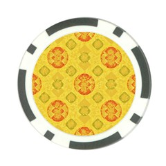 Art Pattern Design Background Poker Chip Card Guard from ArtsNow.com Front